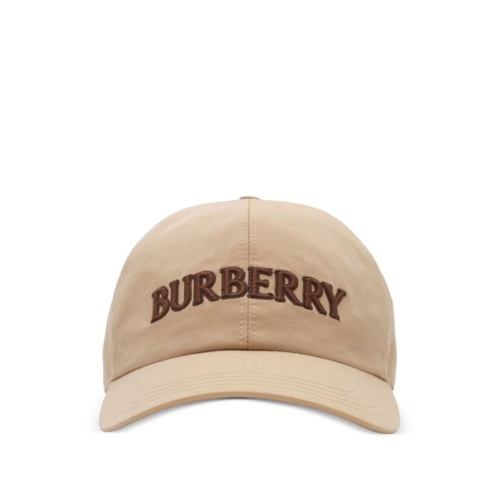 Burberry Men Logo Cotton Baseball Cap